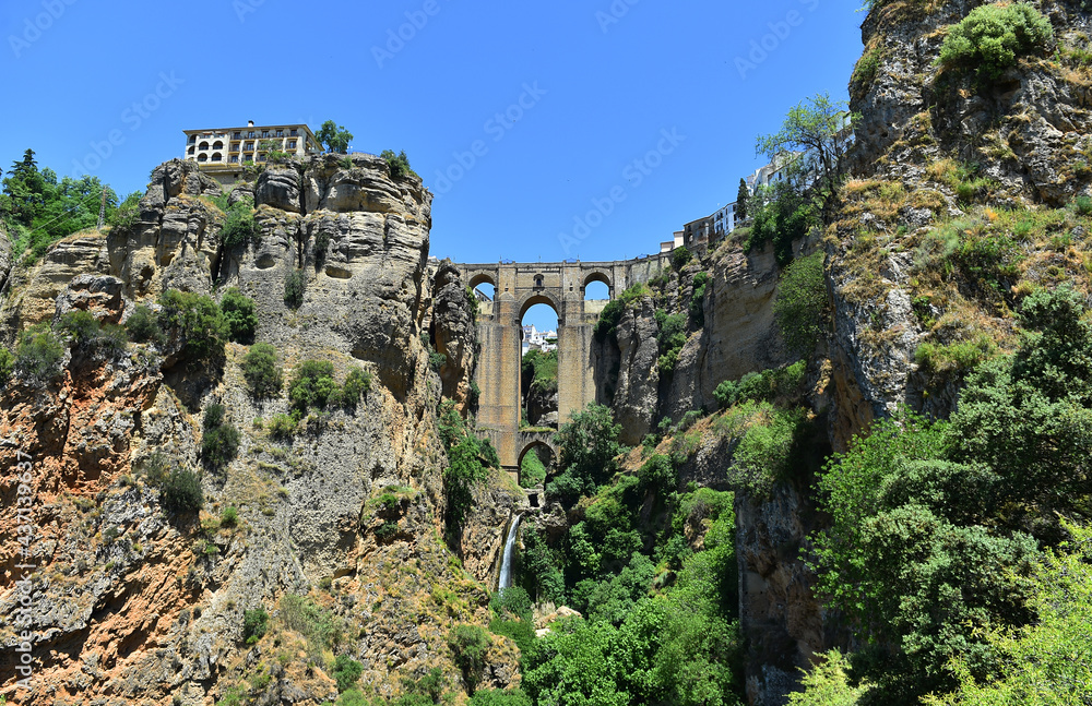 Fototapeta premium puente de ronda en malaga