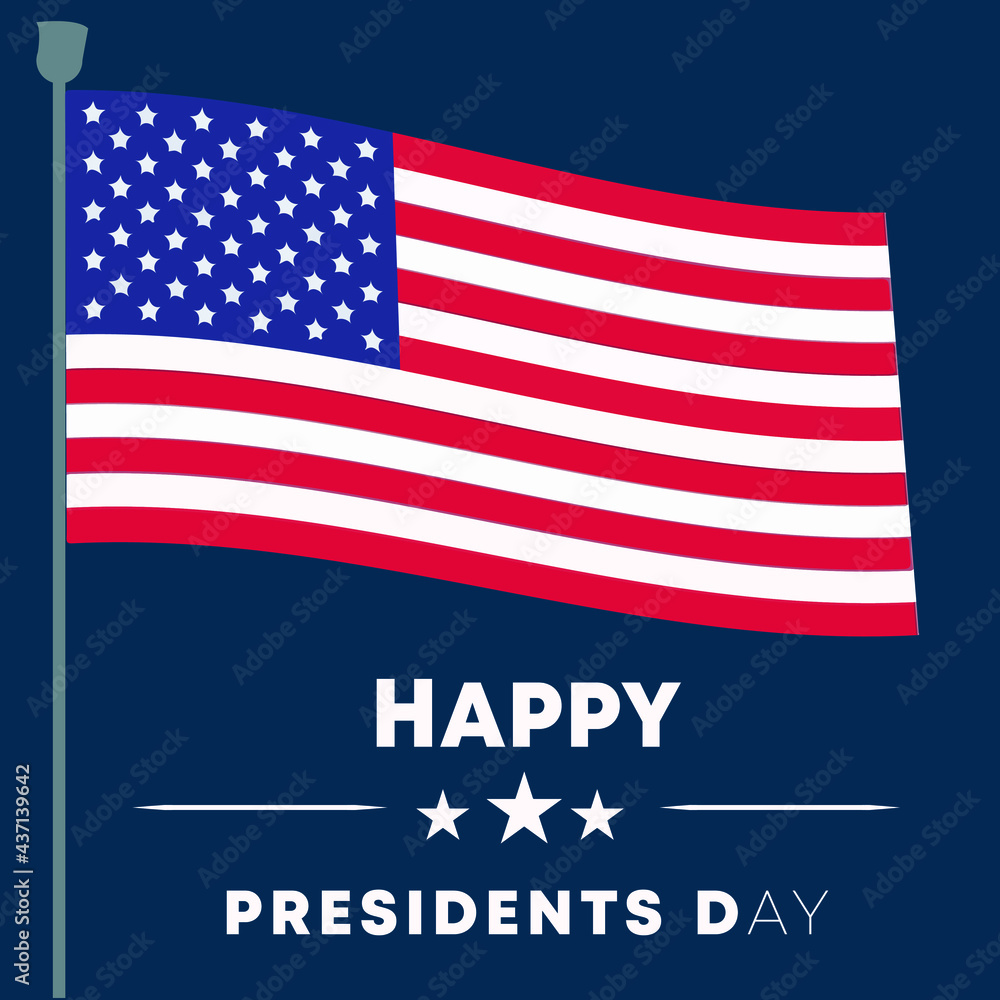memorial day in the united states of america flag pole - happy presidents day poster banner background vector illustration memorial day in the united states of america flag pole - happy presidents day poster banner background vector illustration