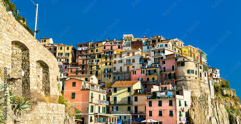 Manarola Village at the Cinque Terre in Italy