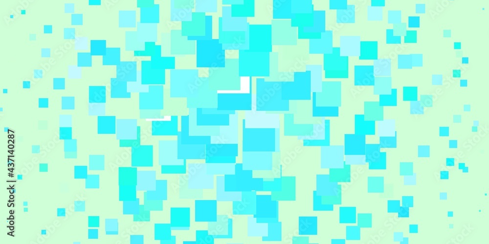Light Blue, Green vector template in rectangles. Light Blue, Green vector template in rectangles.