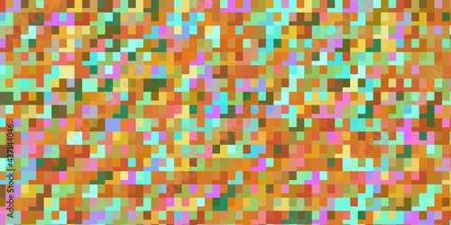 Fototapeta Naklejka Na Ścianę i Meble -  Light Multicolor vector template in rectangles.