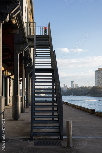 Outdoor stairs photo