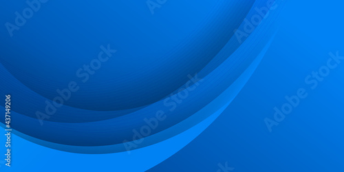 Abstract technology blue background with 3d concept. abstract particles blue wave background banner. Abstract blue wave shape with futuristic concept background 