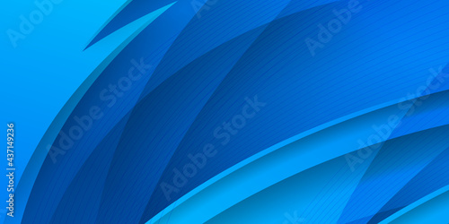 Abstract background in blue colors. Modern abstract high speed movement. Colourful dynamic motion on blue background. Movement sport pattern for banner or poster design background concept. 