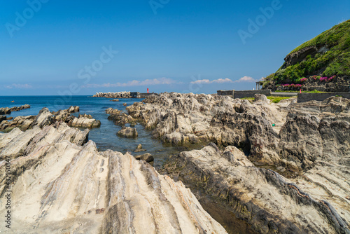 Принти на полотні 三浦半島の海と隆起した地形【城ヶ島・灘ヶ崎】
