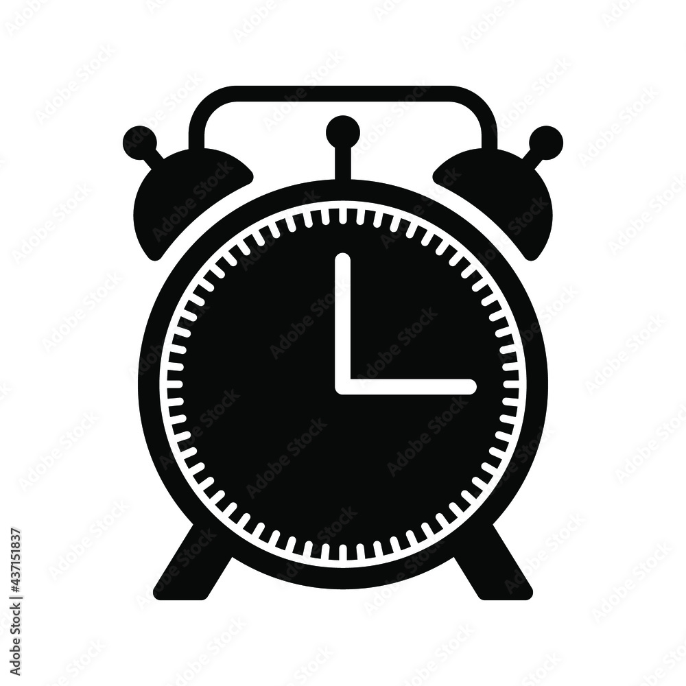clock icon. Alarm sign. vector illustration clock icon. Alarm sign. vector illustration