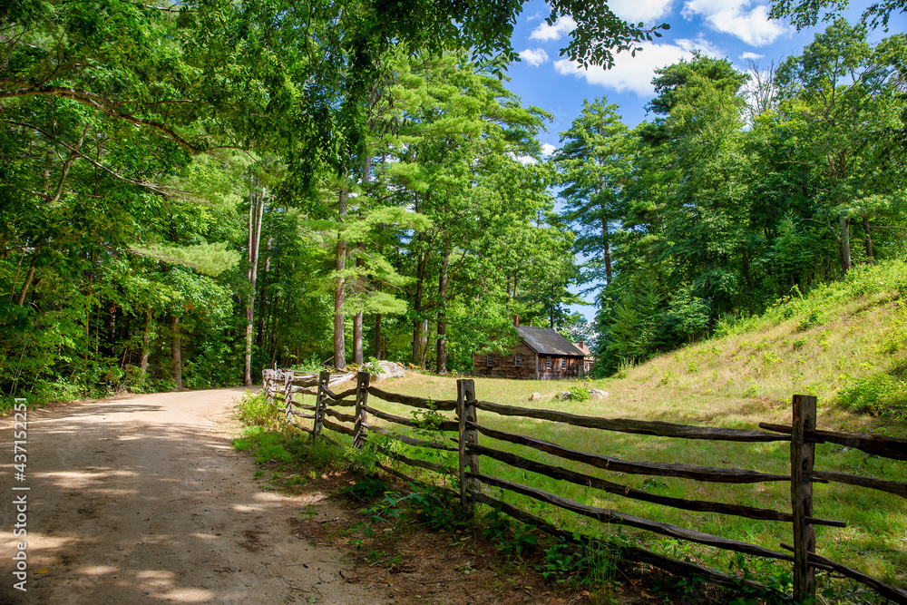 Beautiful countryside landscape. Rural area Beautiful countryside landscape. Rural area