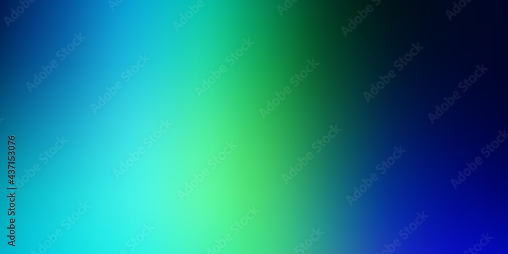 Light Blue, Green vector colorful abstract background.