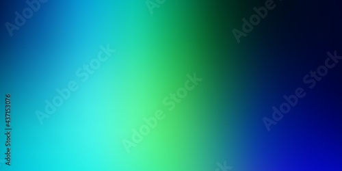Light Blue, Green vector colorful abstract background.