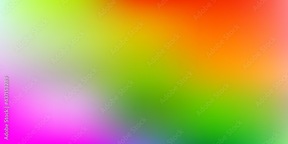 Light multicolor vector blur backdrop.