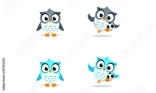 Fototapeta Naklejka Na Ścianę i Meble -  owl mascot