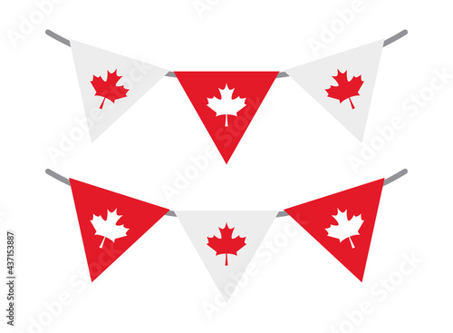 canada decorative pennants