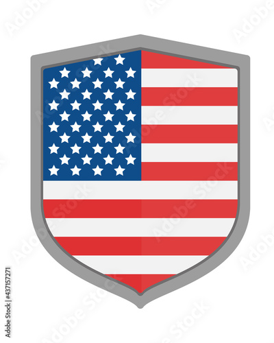 Free Download usa flag shield - GFXLoad