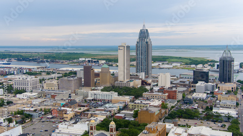 view of downtown Mobile 