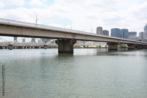 bridge over river © Masato Shimoshima