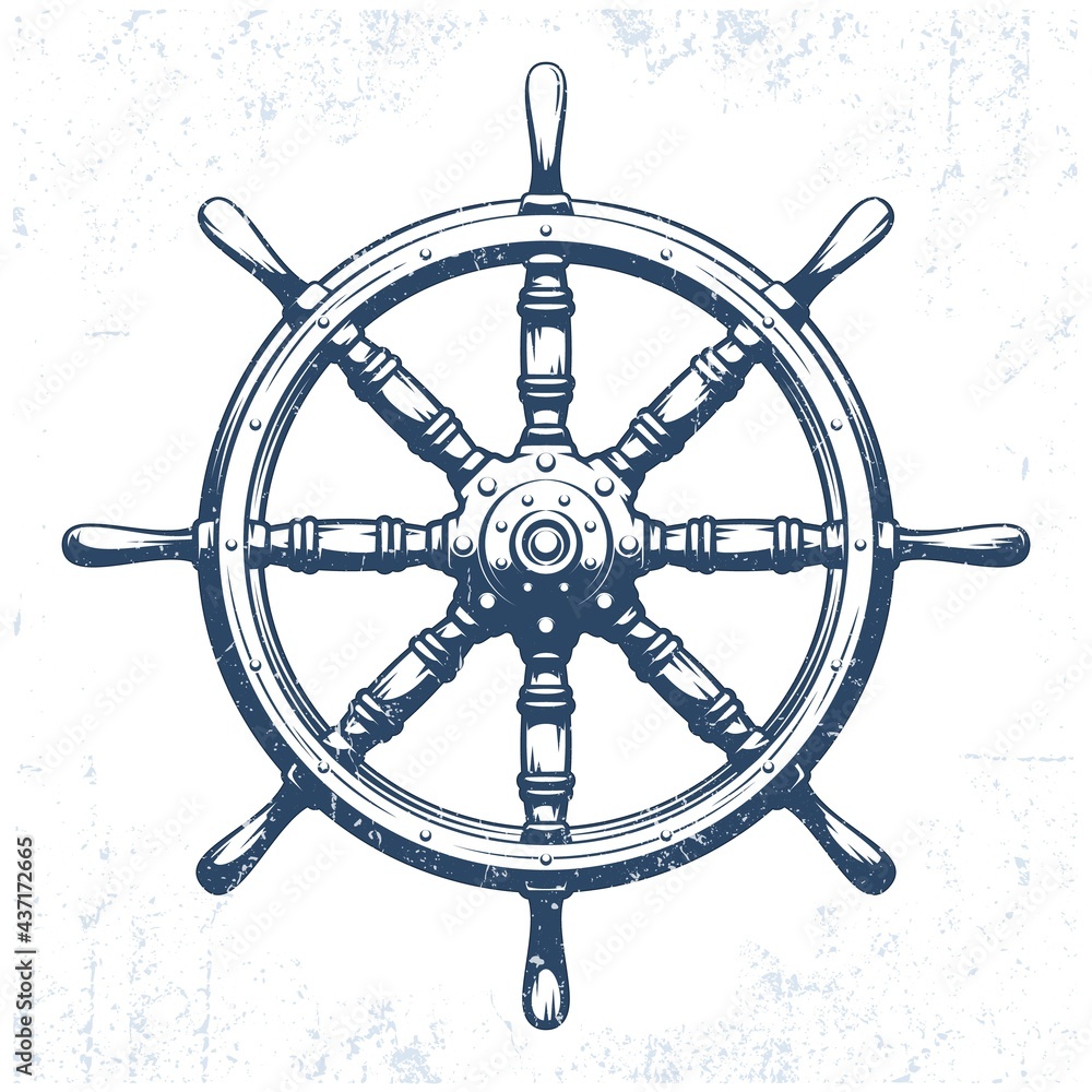 Download Wheel Tattoo ShipS Anchor TShirt Drawing HQ PNG Image   FreePNGImg