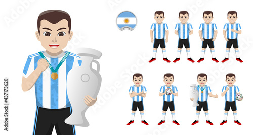 Foto Soccer Player from Argentina National Team