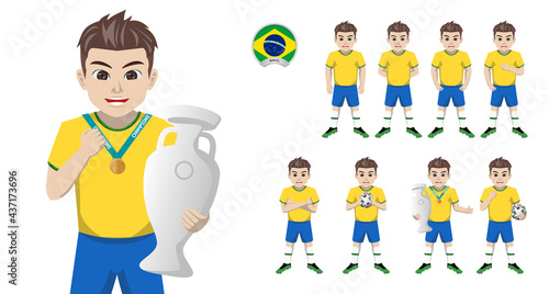 Soccer Player from Brazil National Team