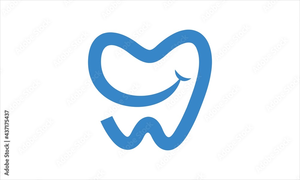 Obraz premium Dental Logo Smile. Logo templates for photography studios and photography event organizers. Images can be used to design business cards, envelopes, letterhead