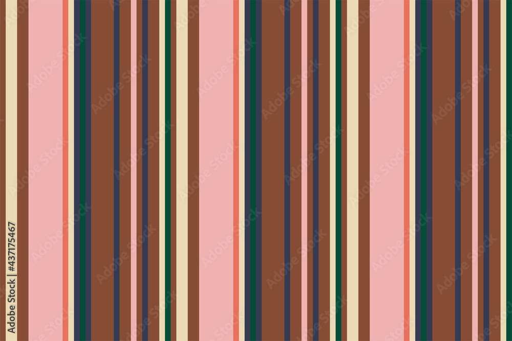 Fototapeta premium Stripes pattern vector background. Colorful stripe abstract text
