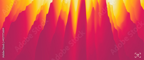 Burning fire flames. Abstract background. Modern pattern. Vector illustration for design.