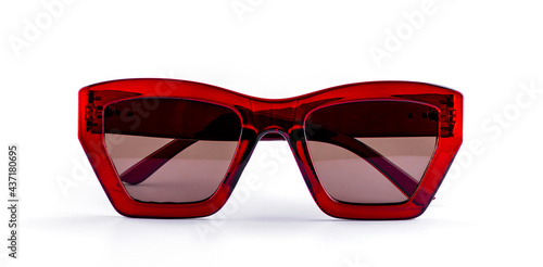 red sunglasses
