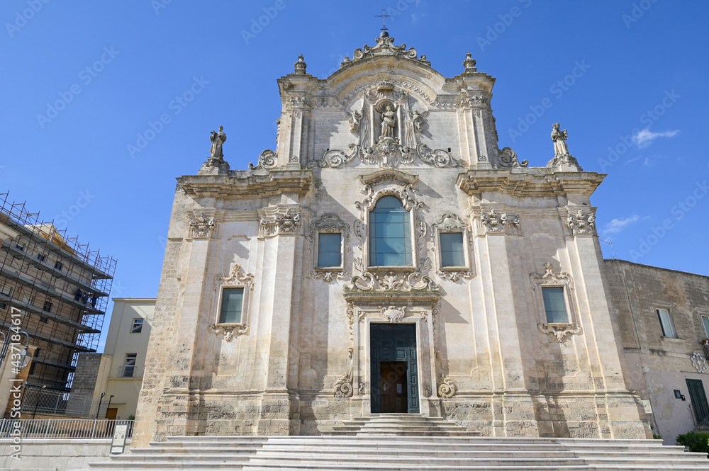 The cathedral of Matera