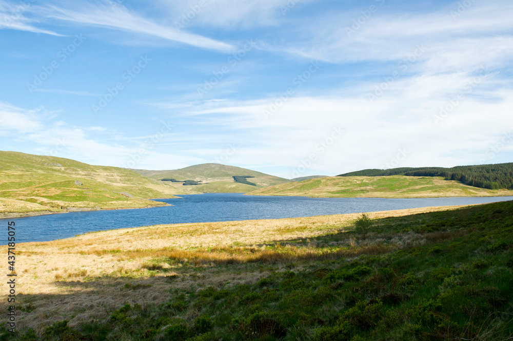 Mountains, hills and valleys, Ceredigion, Mid Wales Mountains, hills and valleys, Ceredigion, Mid Wales