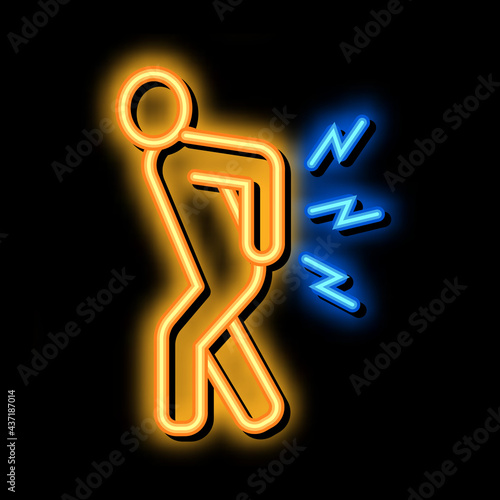Arthritis neon light sign vector. Glowing bright icon Arthritis sign. transparent symbol illustration