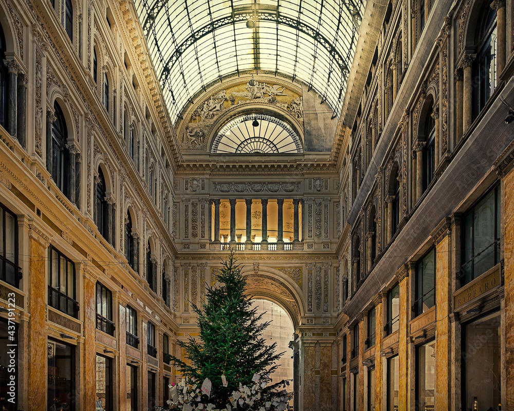 galleria Umberto Napoli Christmas Tree