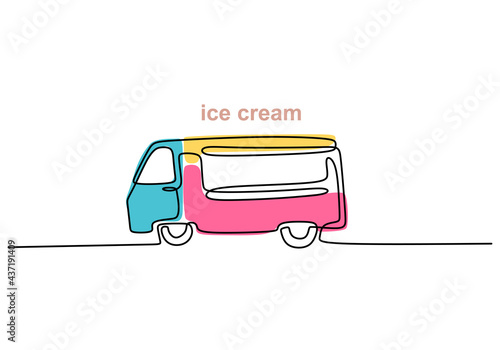 Single continuous line of i...