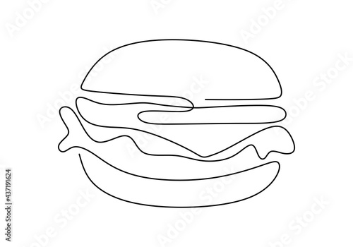 Single continuous line of H...