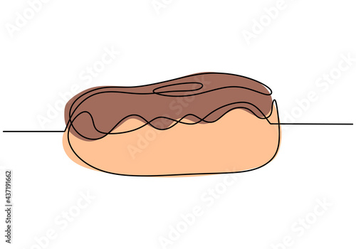 Single continuous line of B...