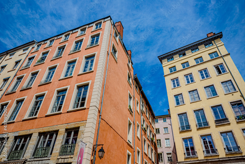 Dans les rues de la Croix Rousse à Lyon