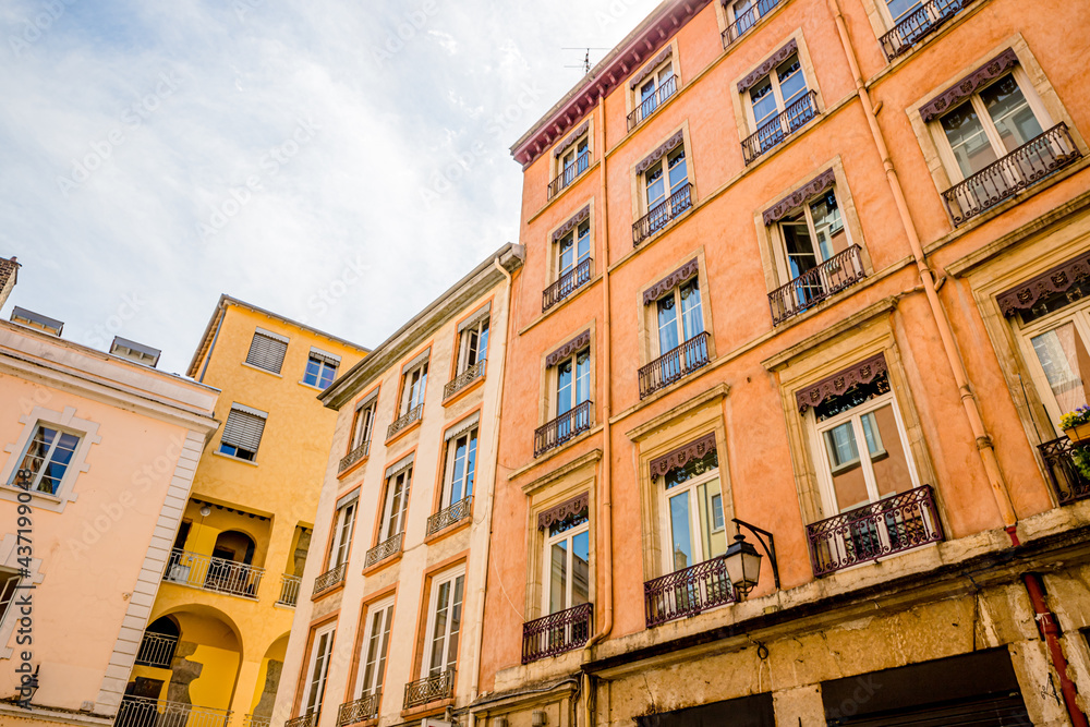 Obraz premium Dans les rues de la Croix Rousse à Lyon