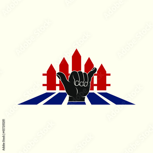 logo design deck hand creation