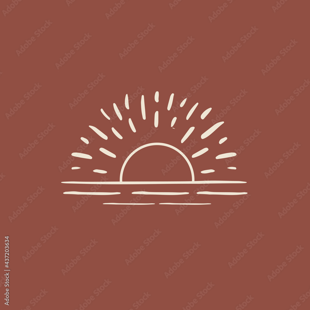 Sun rays images. Hand drawn style. Vector illustration. Sun rays images. Hand drawn style. Vector illustration.