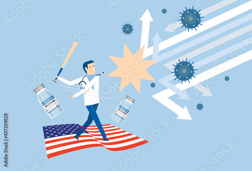 America beat coronavirus with vaccine