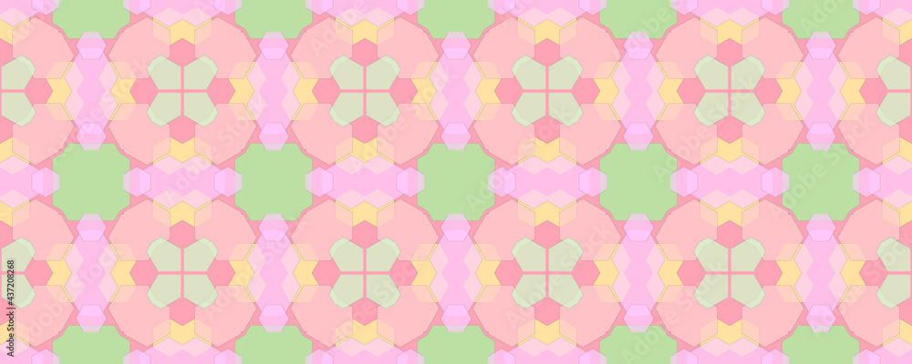 Abstract Gentle Tile. Futuristic Colorful Abstract Gentle Tile. Futuristic Colorful