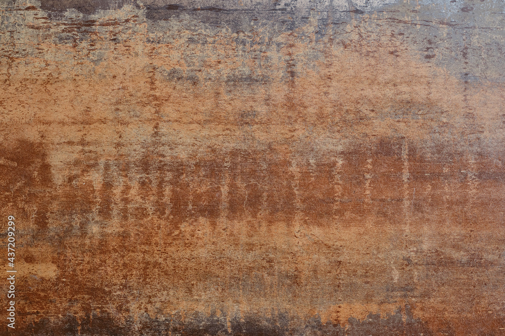 Brown and gray rusty background. Texture  of stone tile 