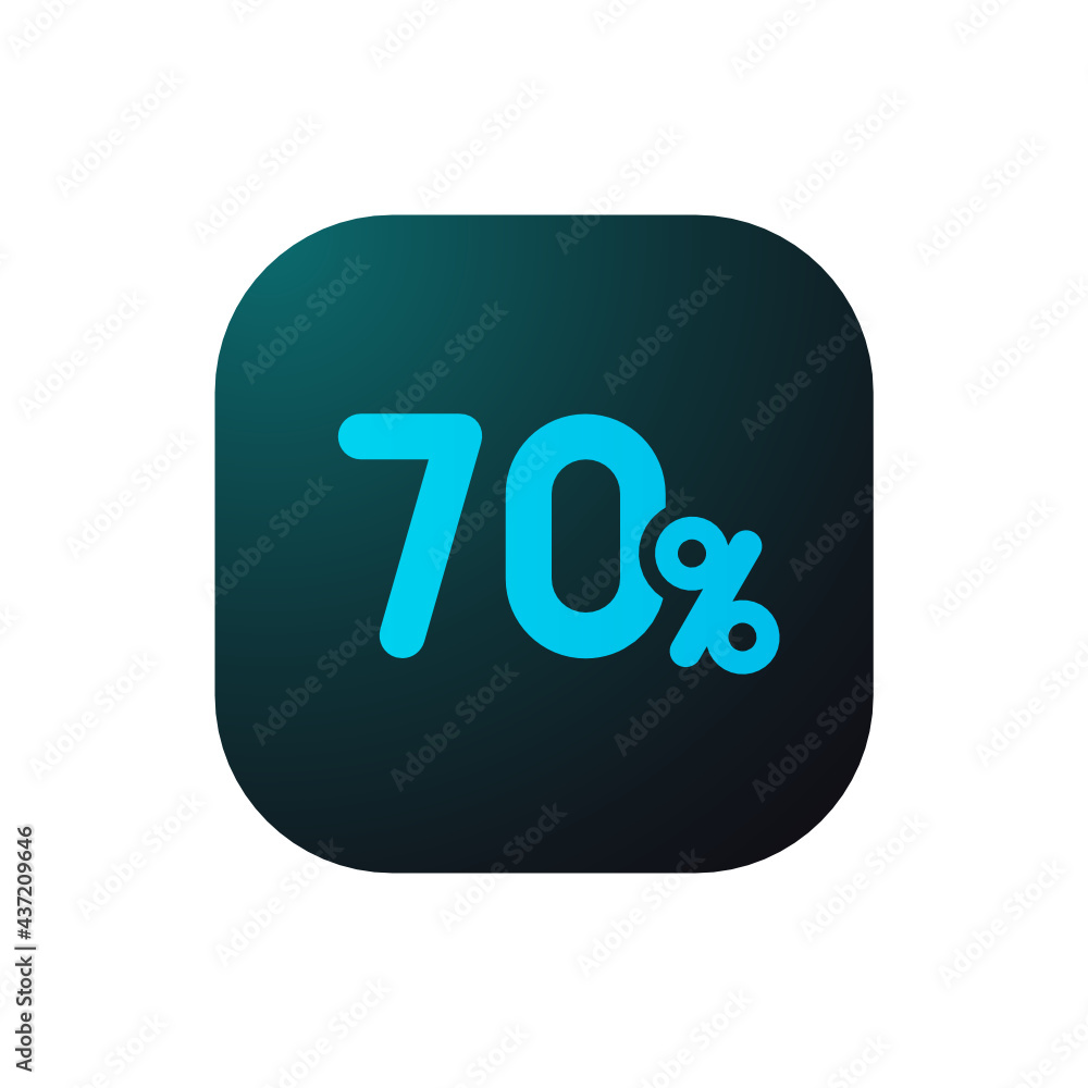 70% - Sticker 70% - Sticker