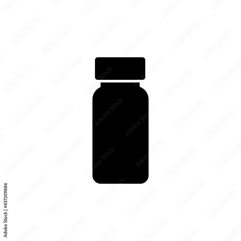 Vaccine icon, Covid-19, vaccination logo isolated on white background Vaccine icon, Covid-19, vaccination logo isolated on white background
