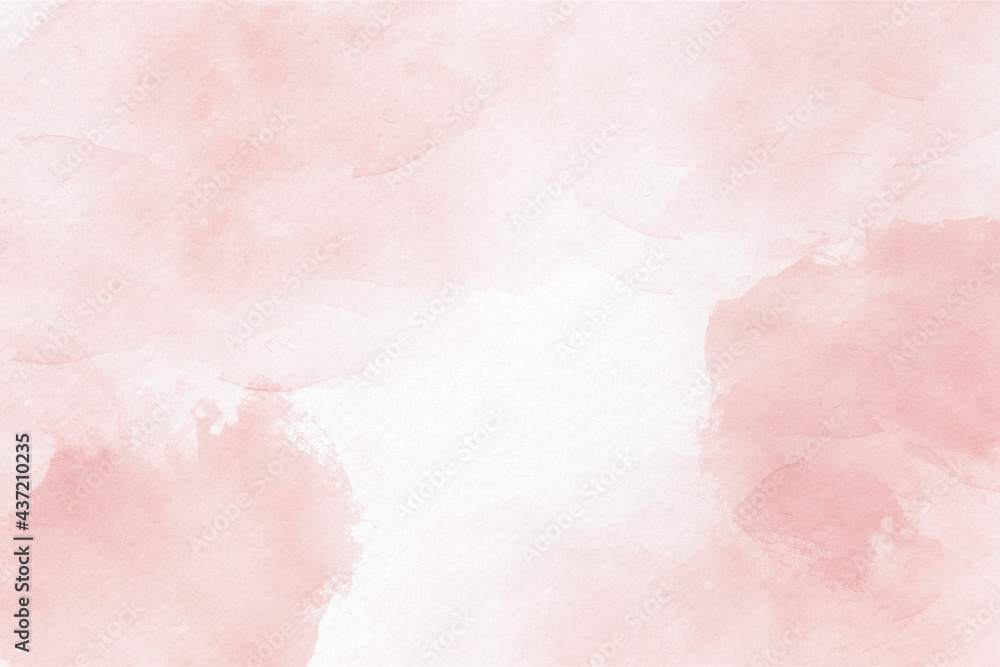 Soft pink watercolor abstract background Soft pink watercolor abstract background