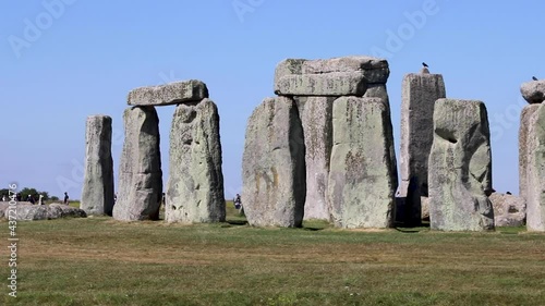 Stonehenge Monument in Summer photo