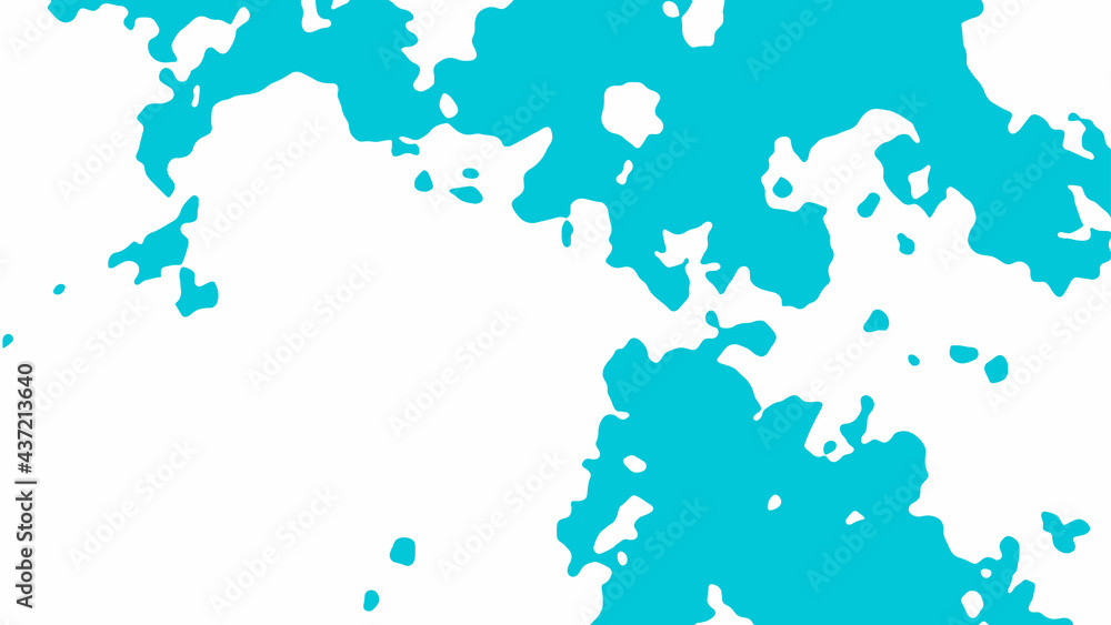 Fototapeta premium Abstract vector grunge background. Chaotic color spots with uneven edges.