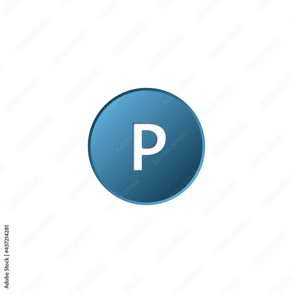 Parking icon. Vector illustration for graphic design, Web, UI, app. Parking icon. Vector illustration for graphic design, Web, UI, app.
