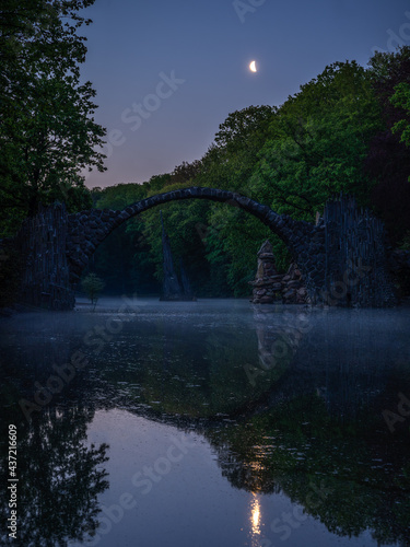 Moonlight on the Devilsbridge - Mondlicht auf Teufelsbr  cke