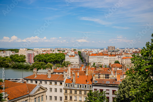 Wallpaper Mural Vue de Lyon depuis la Croix-Rousse Torontodigital.ca