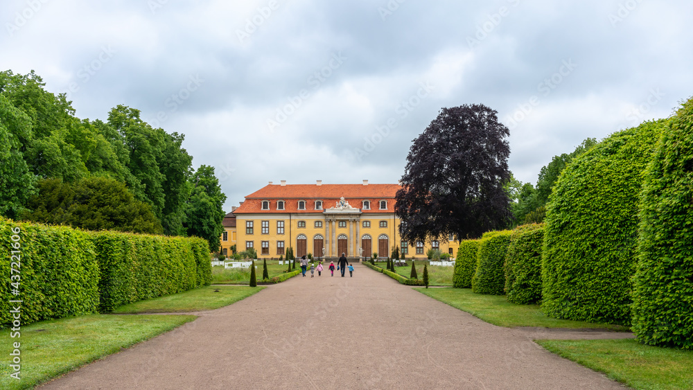 Rococo castle Mosigkau in Saxony-Anhalt, Germany