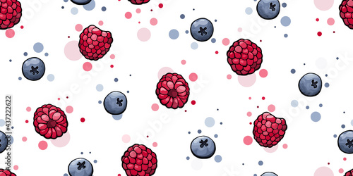 forest berries pattern